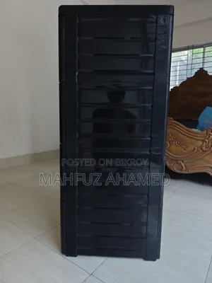 ৪-টিয়ার প্লাস্টিক আলমারি / ওয়ার্ডরোব