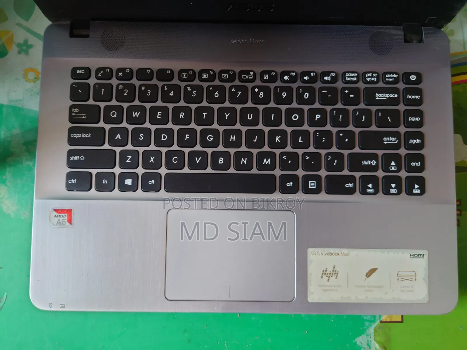 Laptop Asus X44C 4GB AMD A6 SSD 128GB