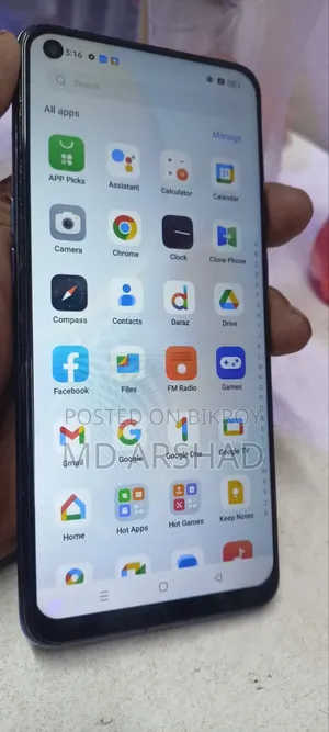 অপ্পো এফ১৯এস ১২৮ জিবি ব্লু
