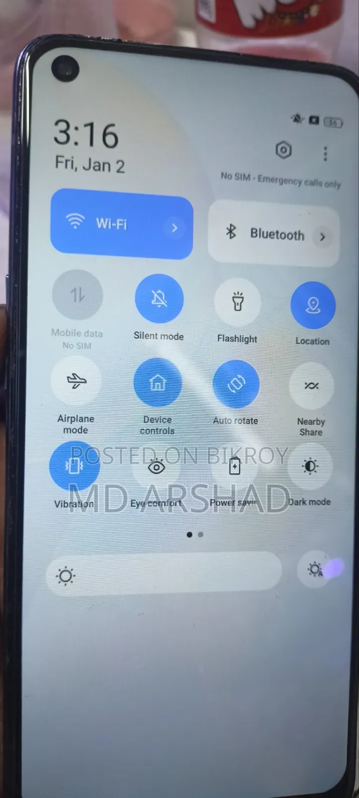 অপ্পো এফ১৯এস ১২৮ জিবি ব্লু