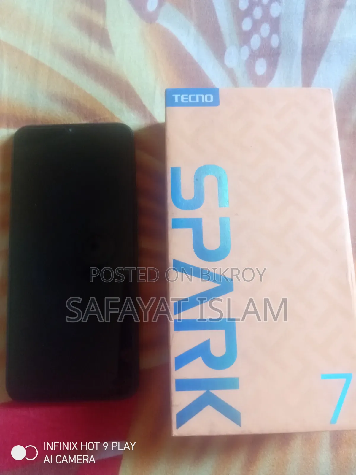 টেকনো স্পার্ক ৭ ৬৪ জিবি গ্রে