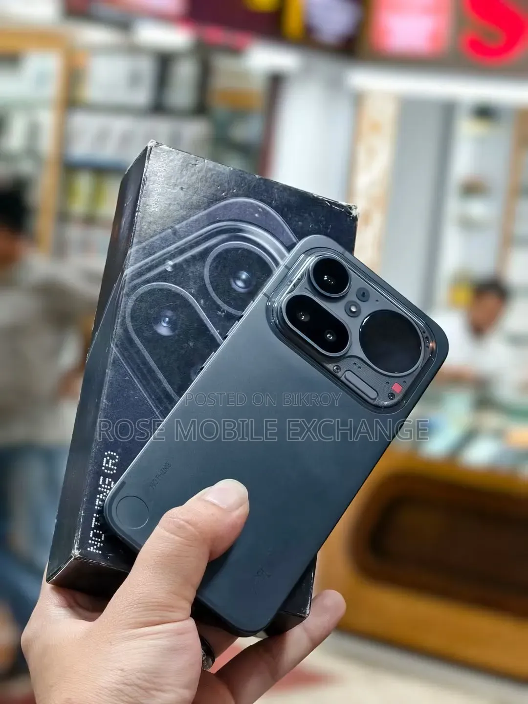 নতুন নাথিং ফোন ৪এ প্রো ২৫৬ জিবি ব্ল্যাক