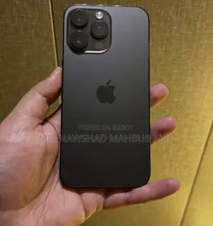 অ্যাপল আইফোন ১৪ প্রো ম্যাক্স ২৫৬ জিবি ব্ল্যাক