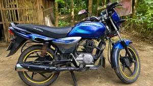 বাজাজ প্লাটিনা ১০০ ২০১৭ নীল