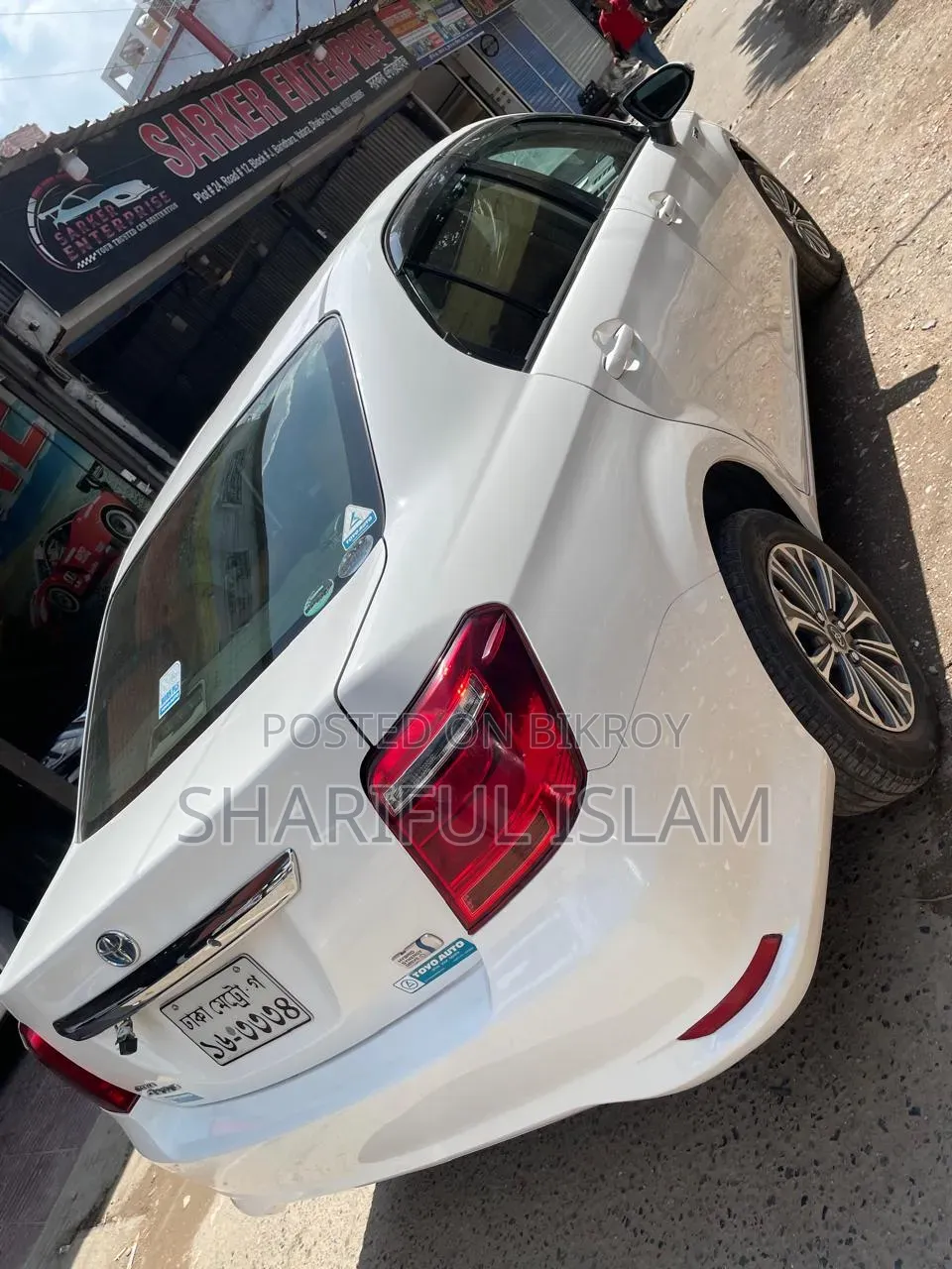 Toyota Axio 2017 White