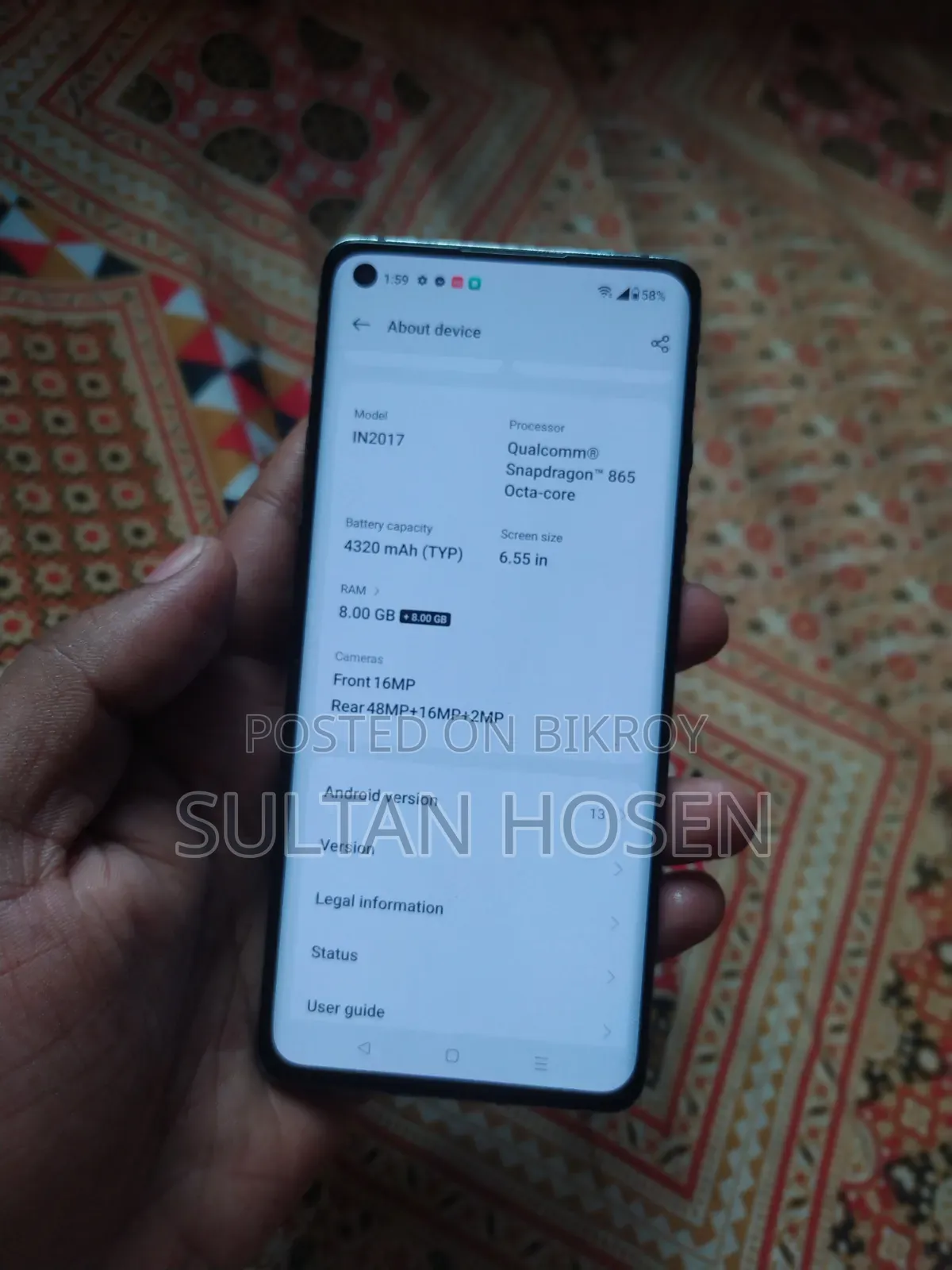 OnePlus 8 128 GB Black