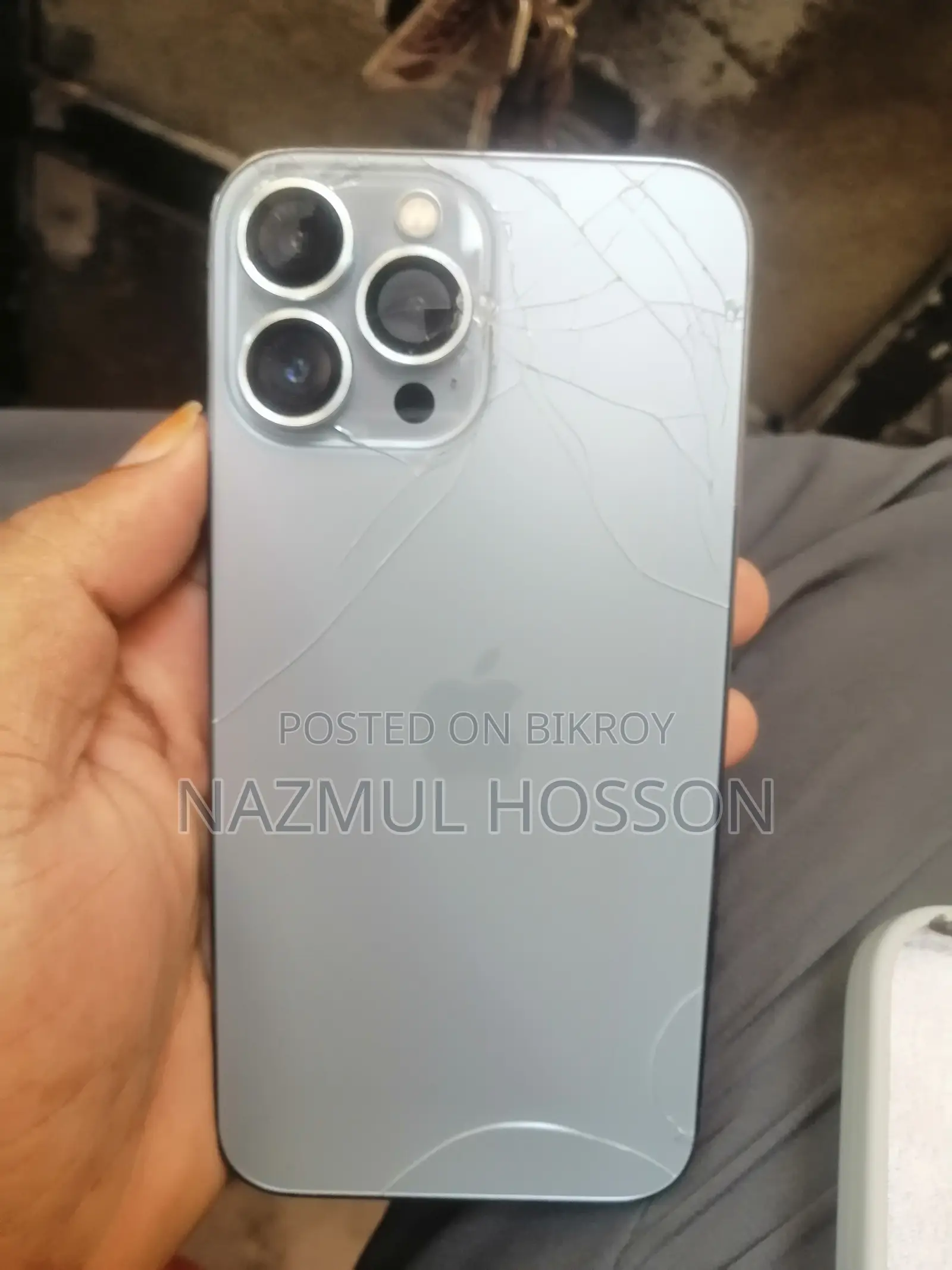 অ্যাপল আইফোন ১৩ প্রো ম্যাক্স ২৫৬ জিবি নীল