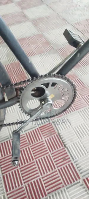 The cycle is good and sturdy, you can understand just by looking at the picture, price is negotiable