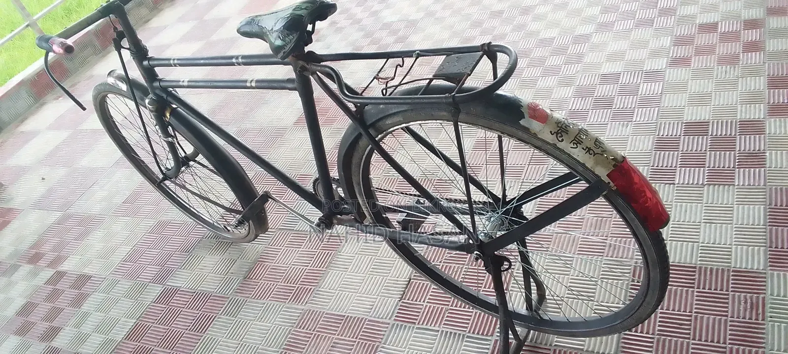 The cycle is good and sturdy, you can understand just by looking at the picture, price is negotiable