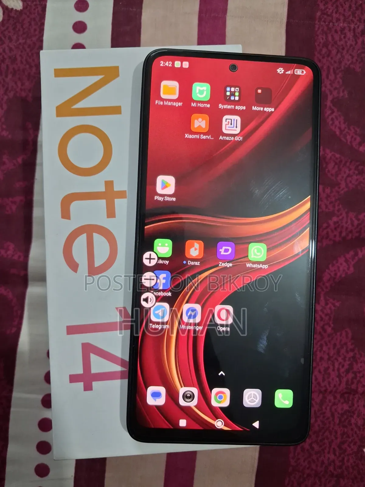 Xiaomi Redmi Note 14 5G 256 GB Black