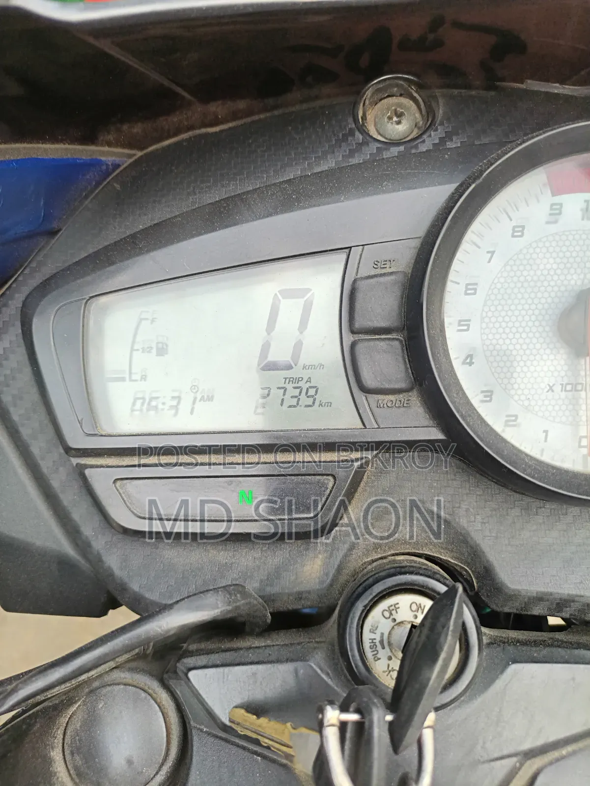 TVS Apache RTR 160 2V 2018 Blue