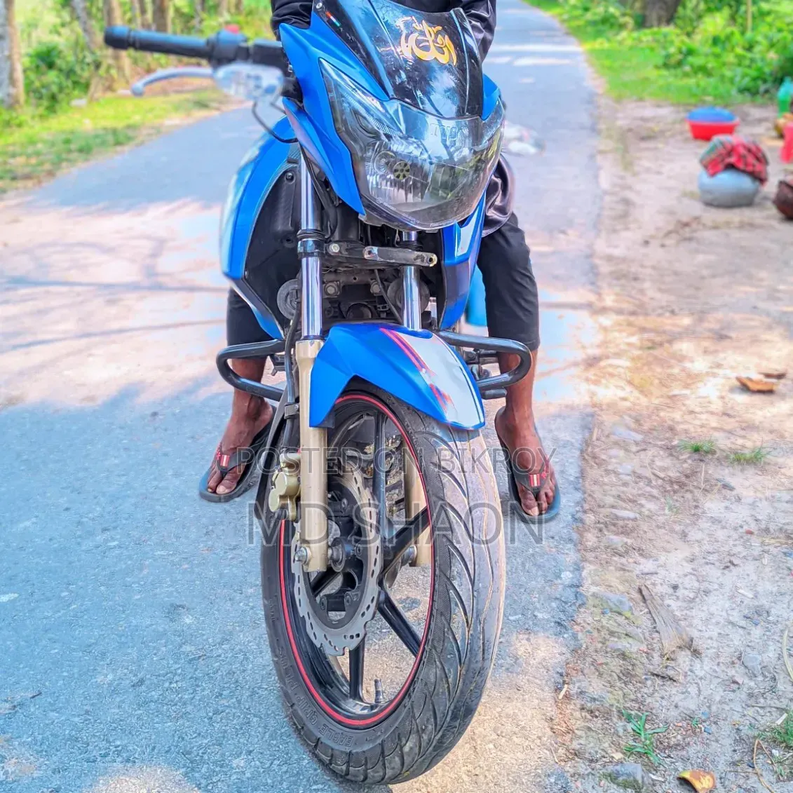 TVS Apache RTR 160 2V 2018 Blue