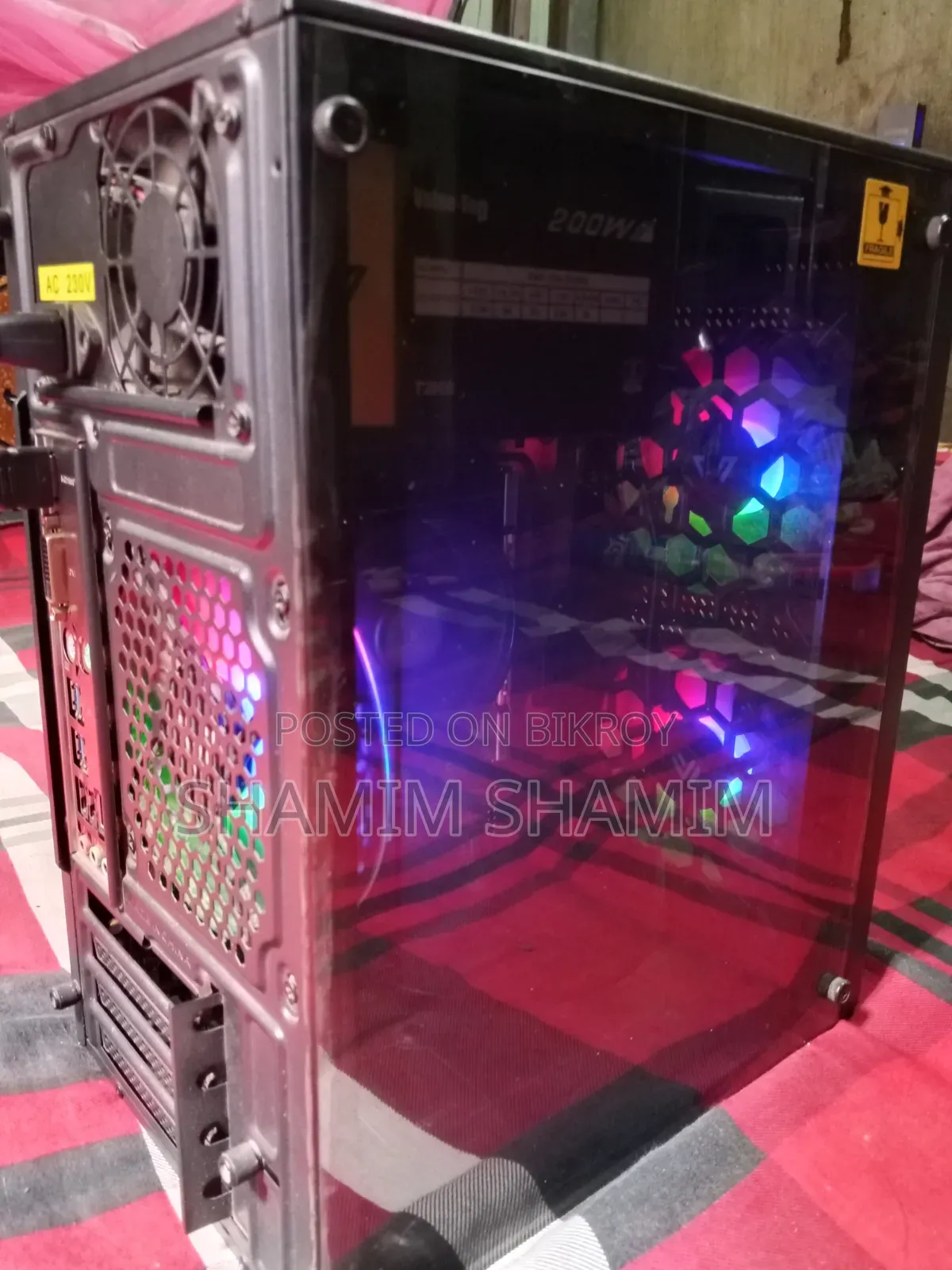 Desktop Computer MSI model 8GB AMD Ryzen 5 SSD 256GB