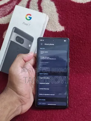 Google Pixel 7 128 GB Black