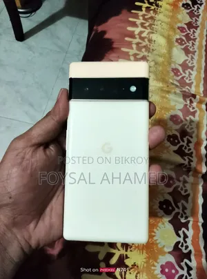 গুগল পিক্সেল ৬ প্রো ১২৮ জিবি রোজ গোল্ড