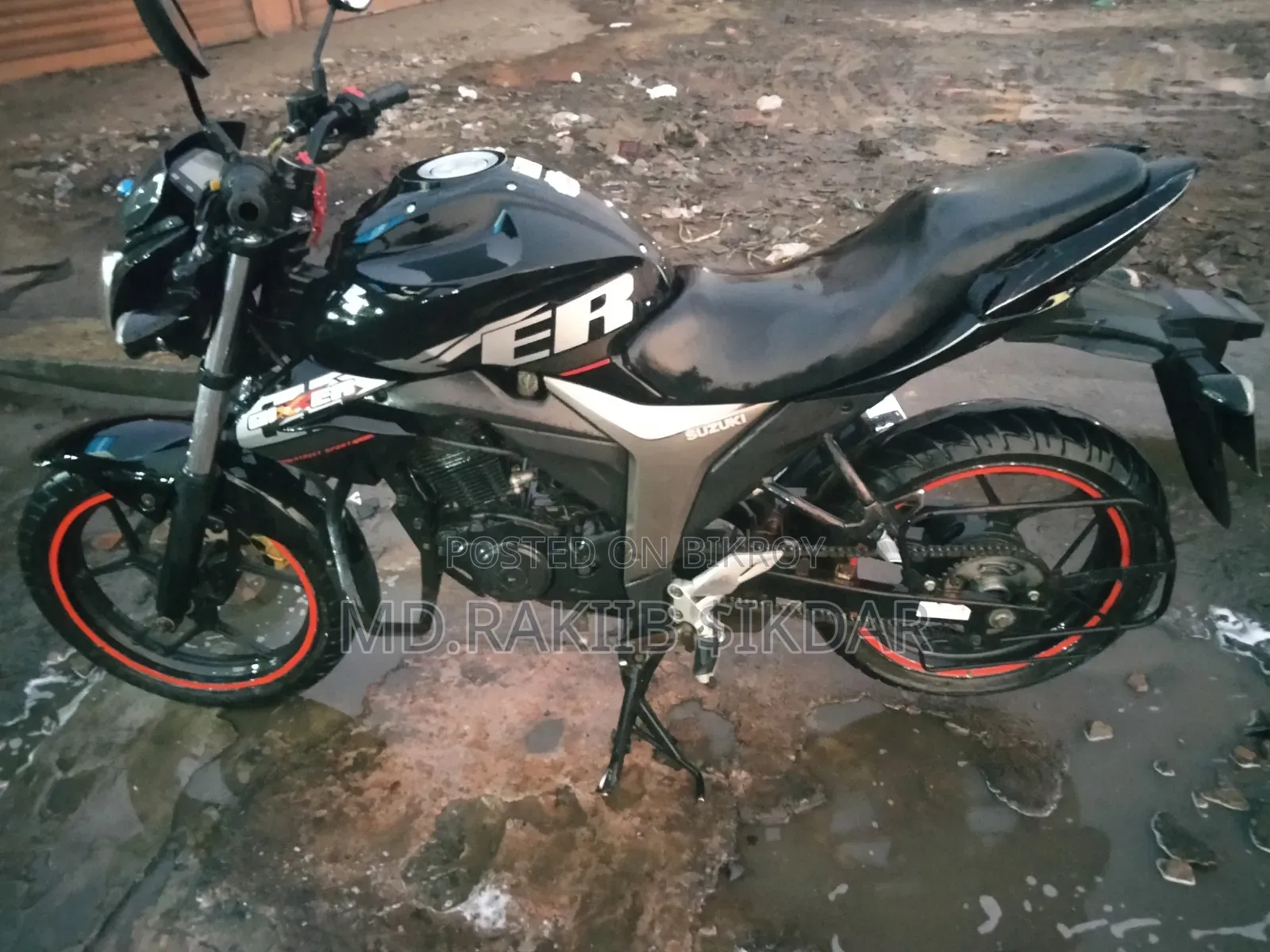 Suzuki Gixxer 2017 Black