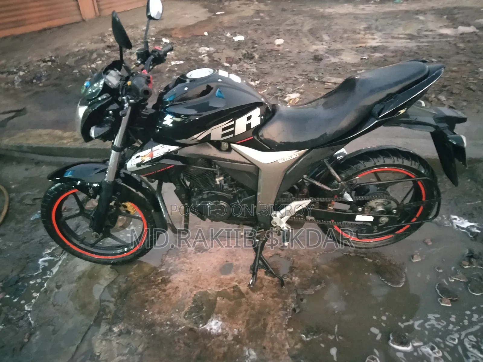 Suzuki Gixxer 2017 Black