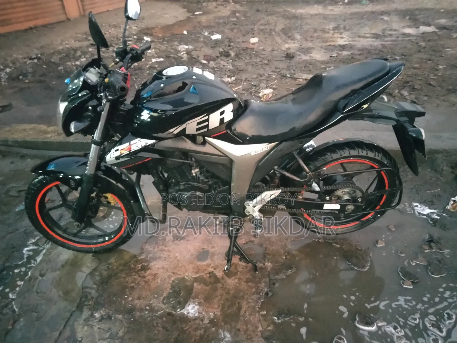Suzuki Gixxer 2017 Black