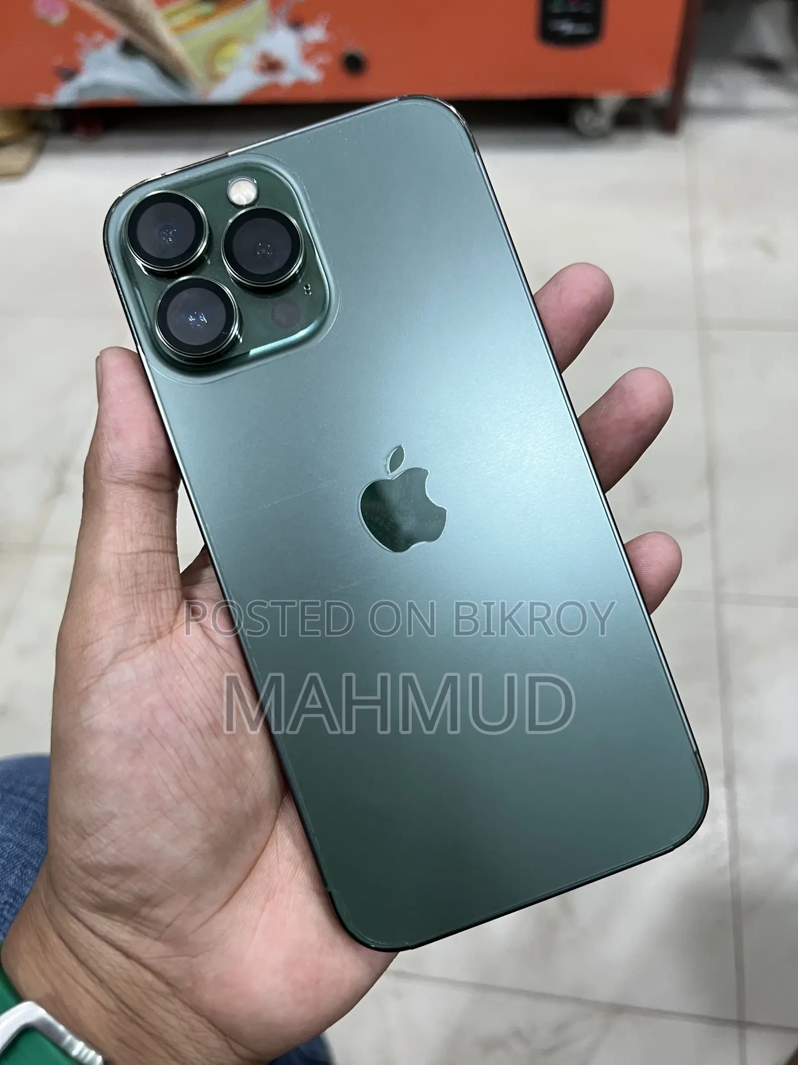 অ্যাপল আইফোন ১৩ প্রো ম্যাক্স ১২৮ জিবি গ্রিন