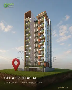 4-Bedroom House in Gnta Properties Ltd., Uttara for sale