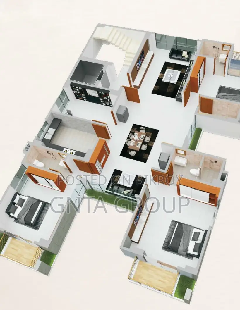 4 Bedroom House in Gnta Properties Ltd., Uttara for Sale