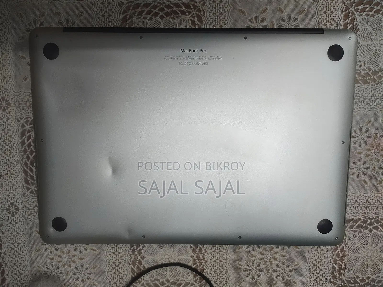 Laptop Apple MacBook 2013 8GB Intel Core I7 SSD 256GB