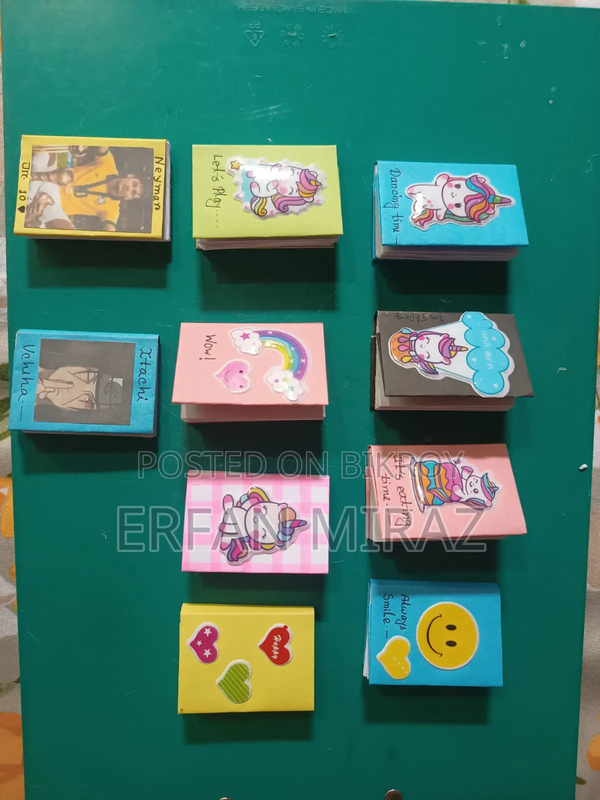 Beautiful Customised Handmade Notebooks