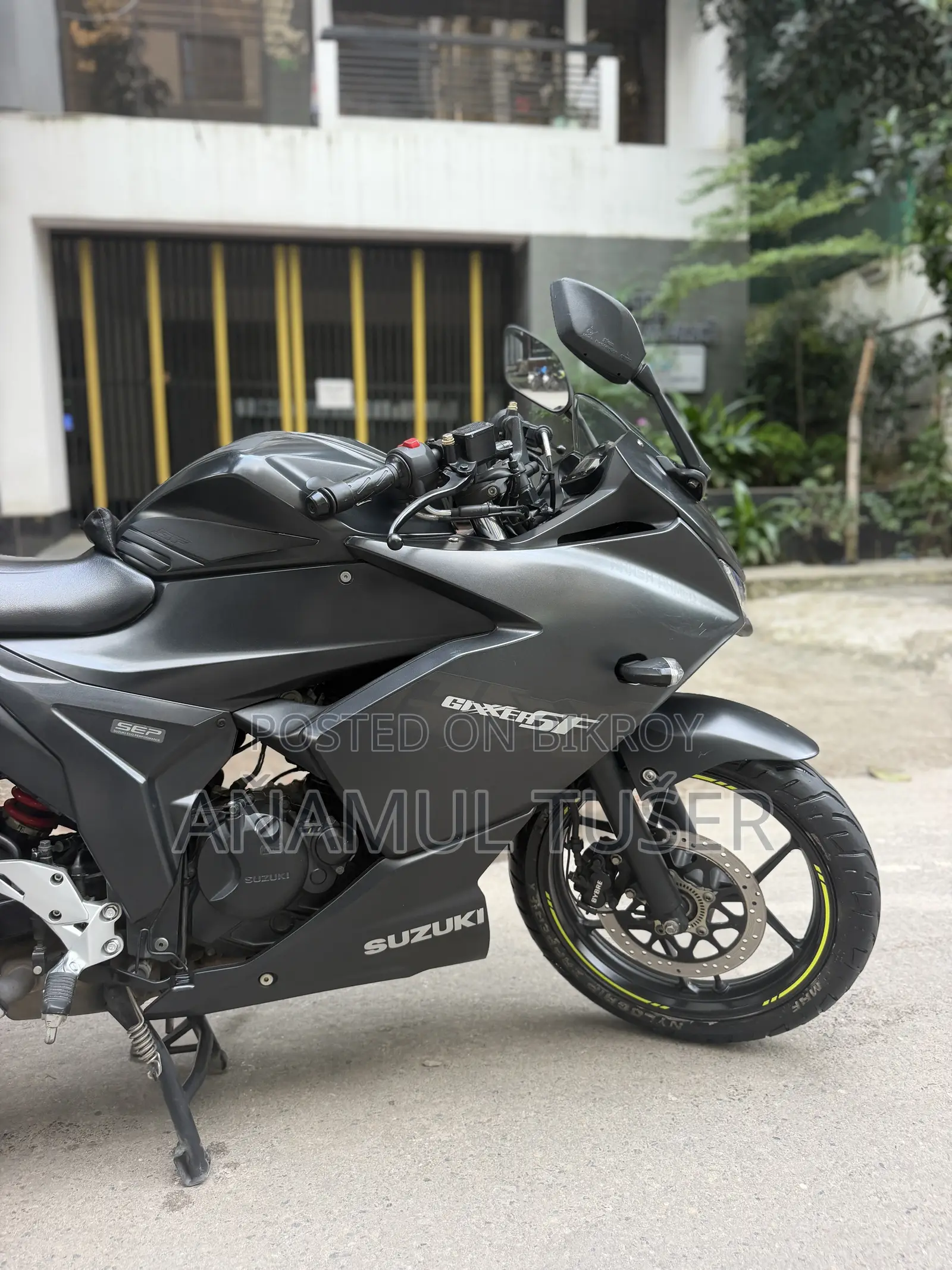 Suzuki Gixxer SF 2024 Black