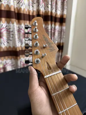 Electric Guitar With Amp
