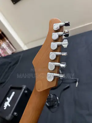Electric Guitar With Amp