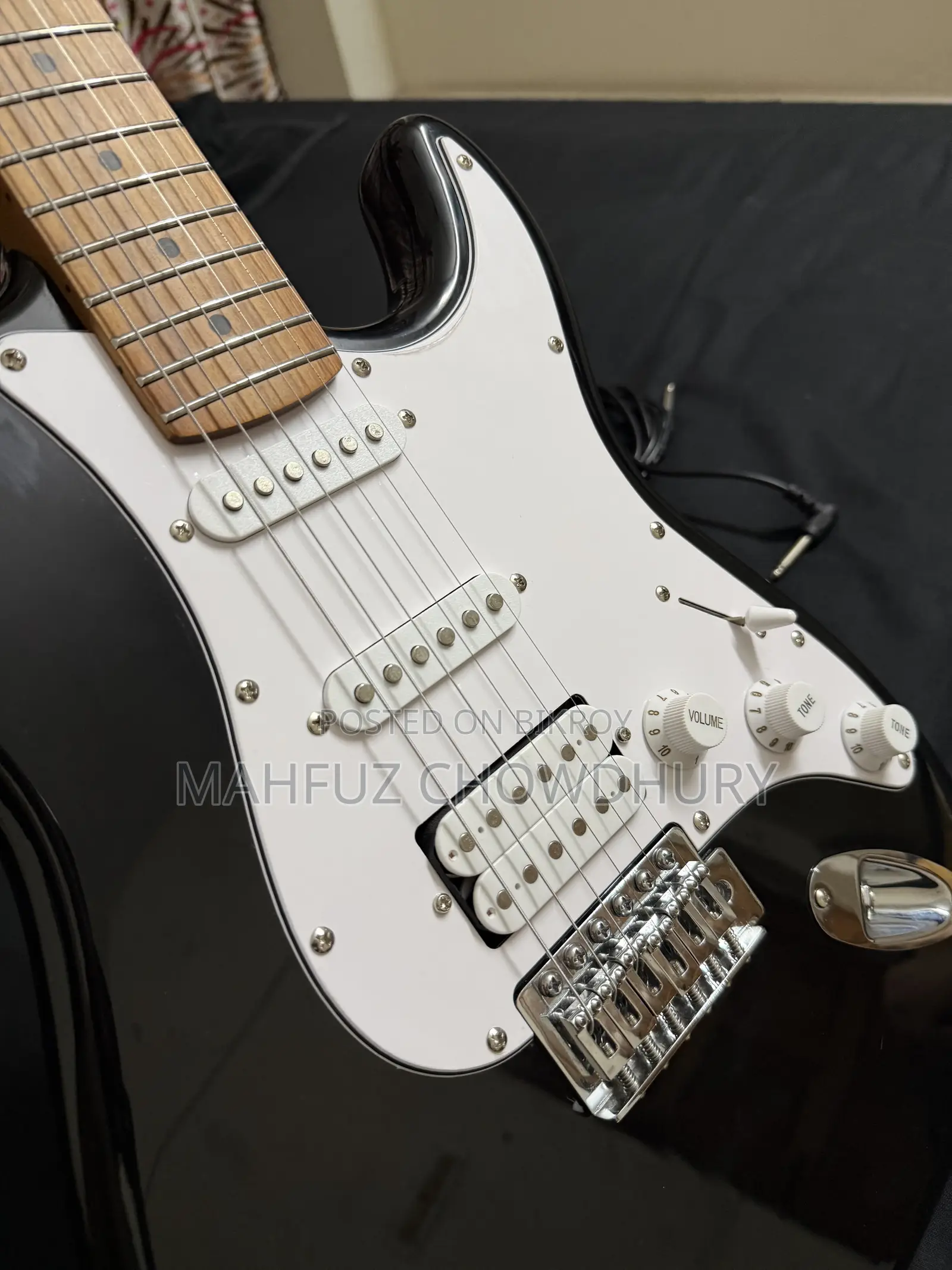 Electric Guitar With Amp