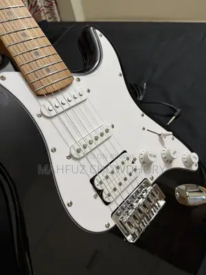 Electric Guitar With Amp