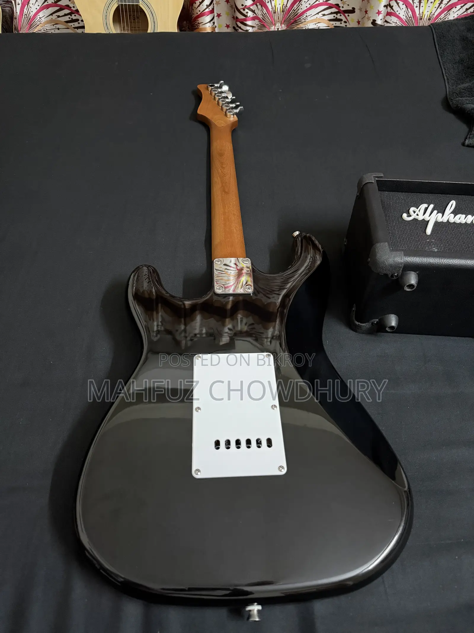 Electric Guitar With Amp