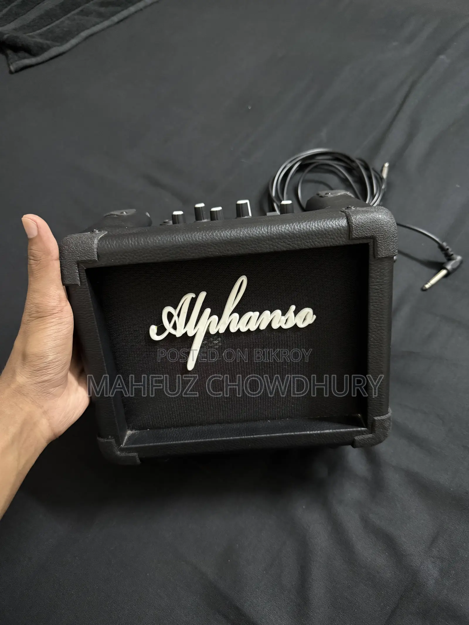Electric Guitar With Amp