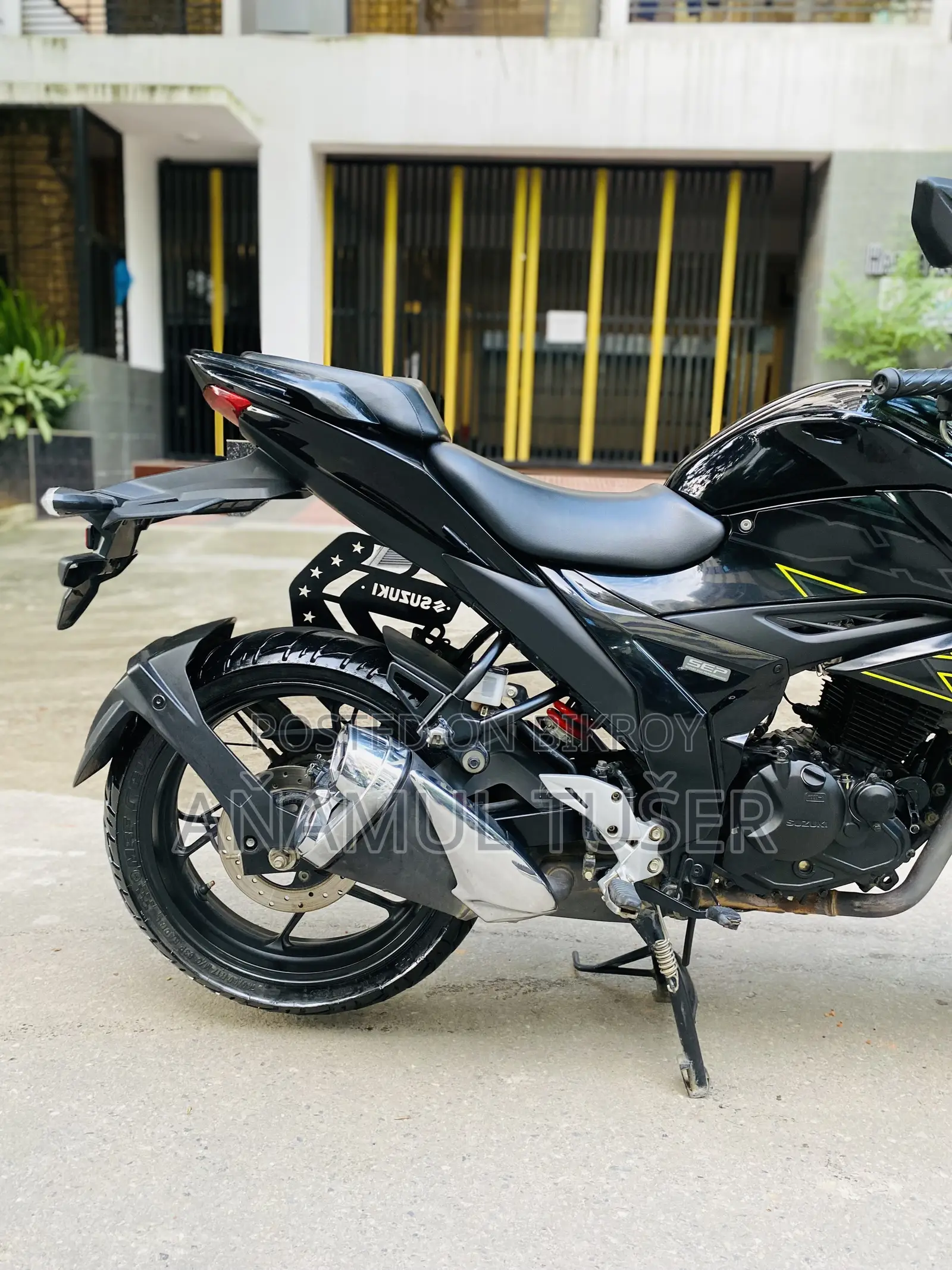 Suzuki Gixxer 2024 Black