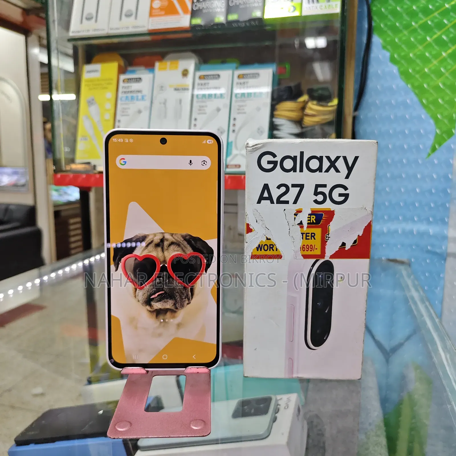 স্যামসাং গ্যালাক্সি এ২৭ ১২৮ জিবি পিংক