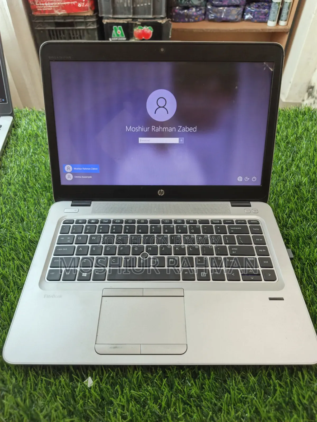 ল্যাপটপ HP EliteBook 840 G6 8GB Intel Core I7 HDD+SSD 1T