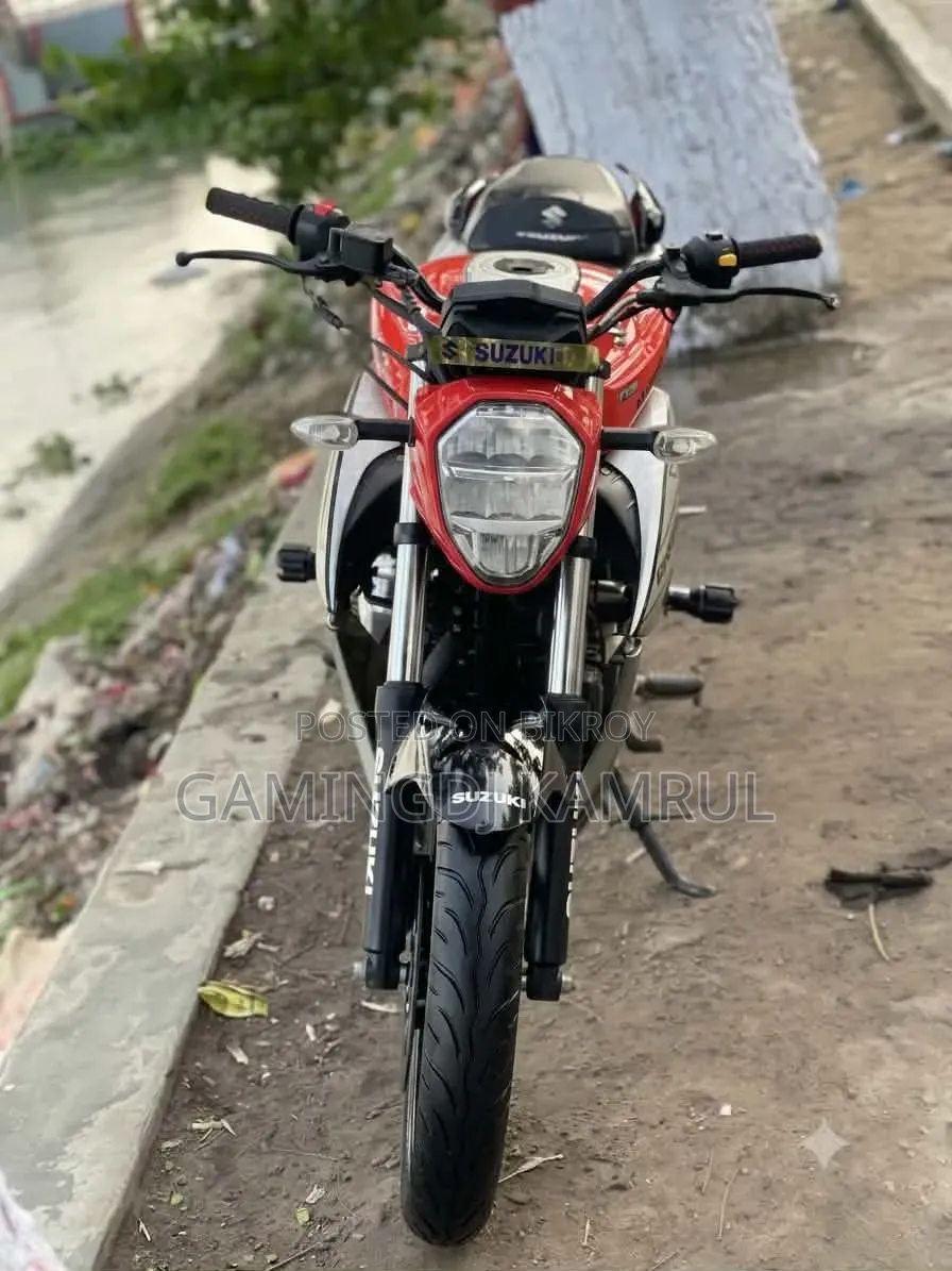 Suzuki Gixxer 2024 Orange