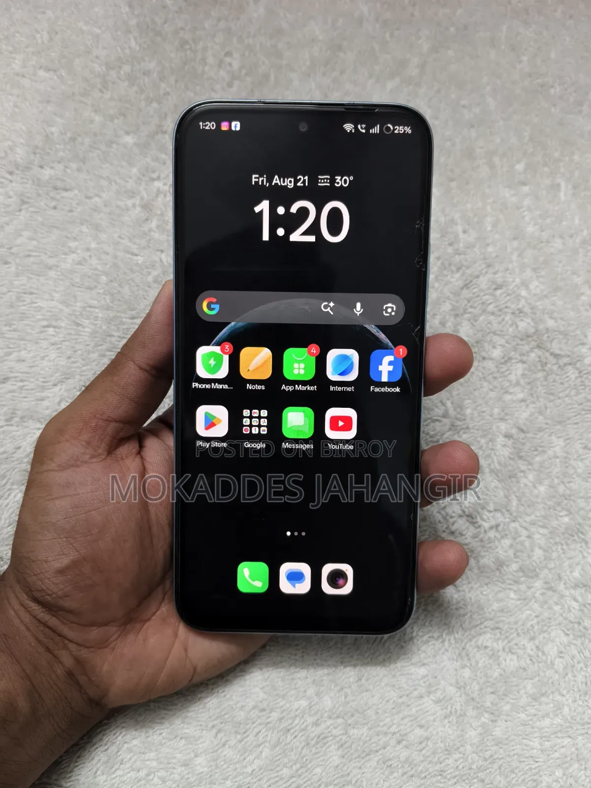 Oppo A6x 64 GB Blue