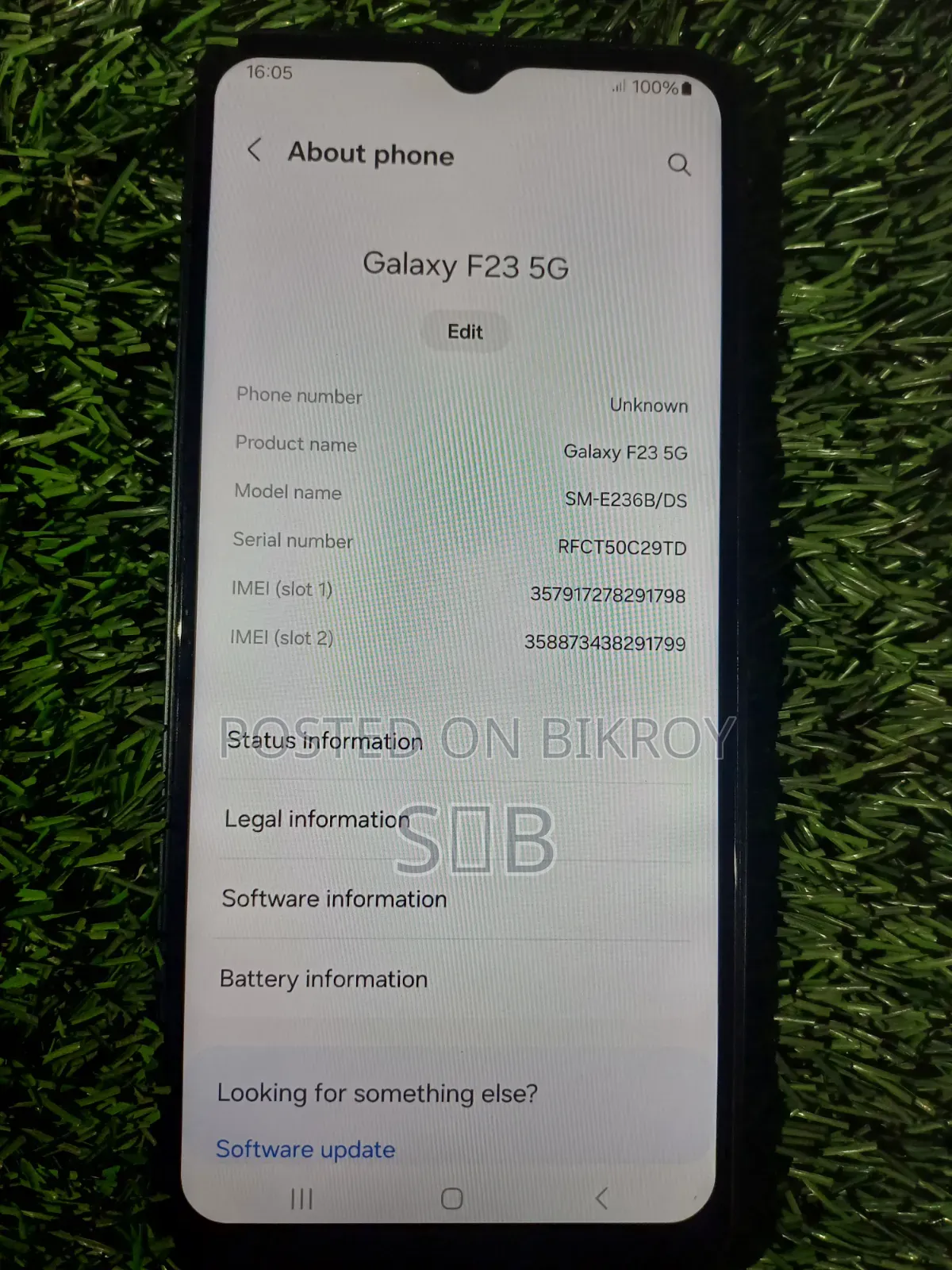Samsung Galaxy F23 128 GB Green