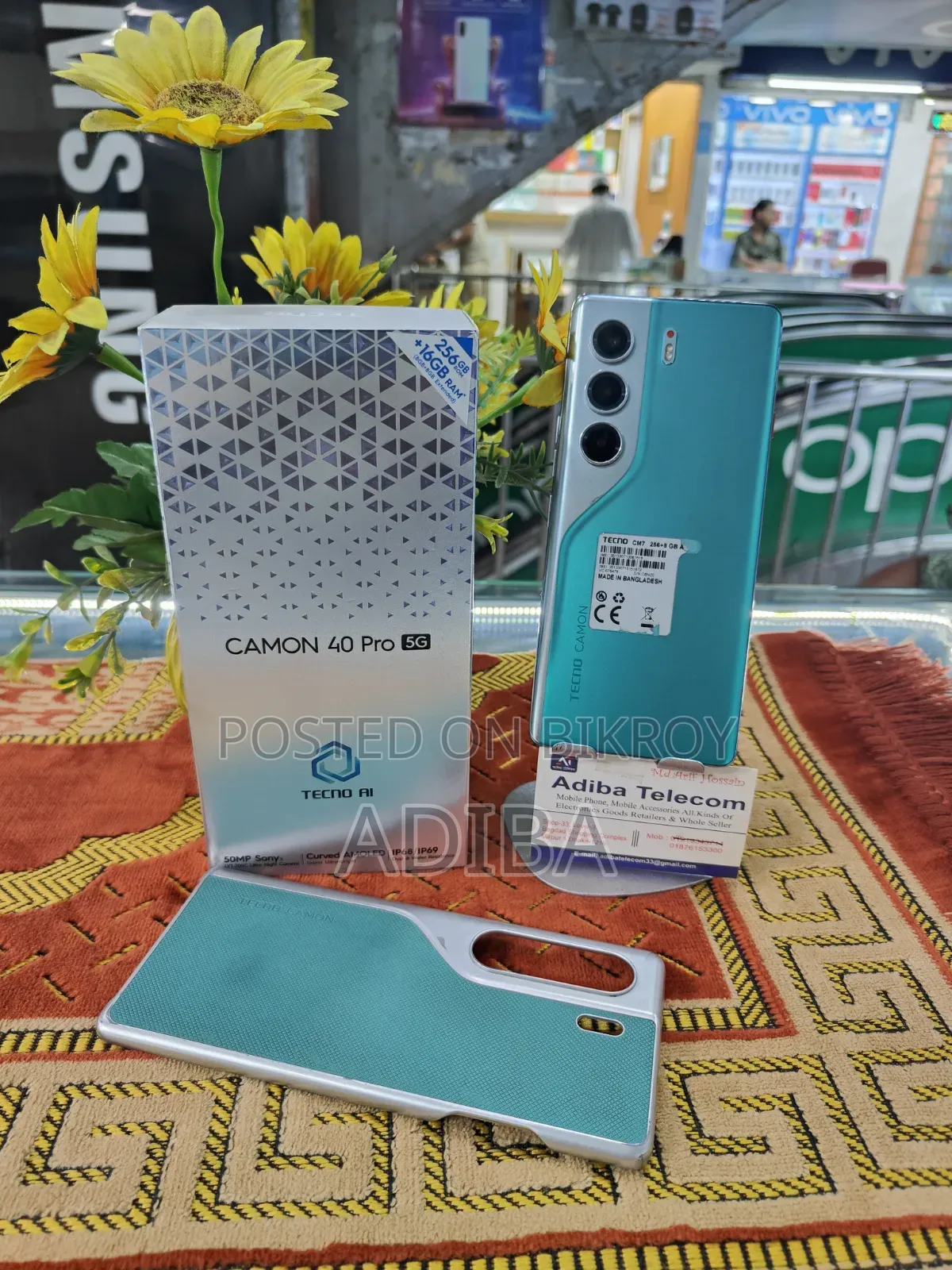 New Tecno Camon 40 Pro 5G 256 GB Gray