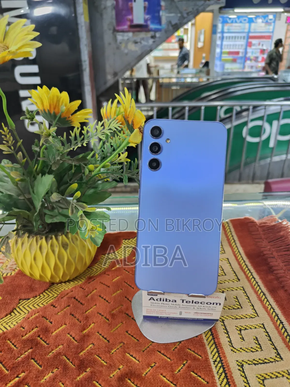স্যামসাং গ্যালাক্সি এ৩৪ ৫জি ২৫৬ জিবি ব্লু