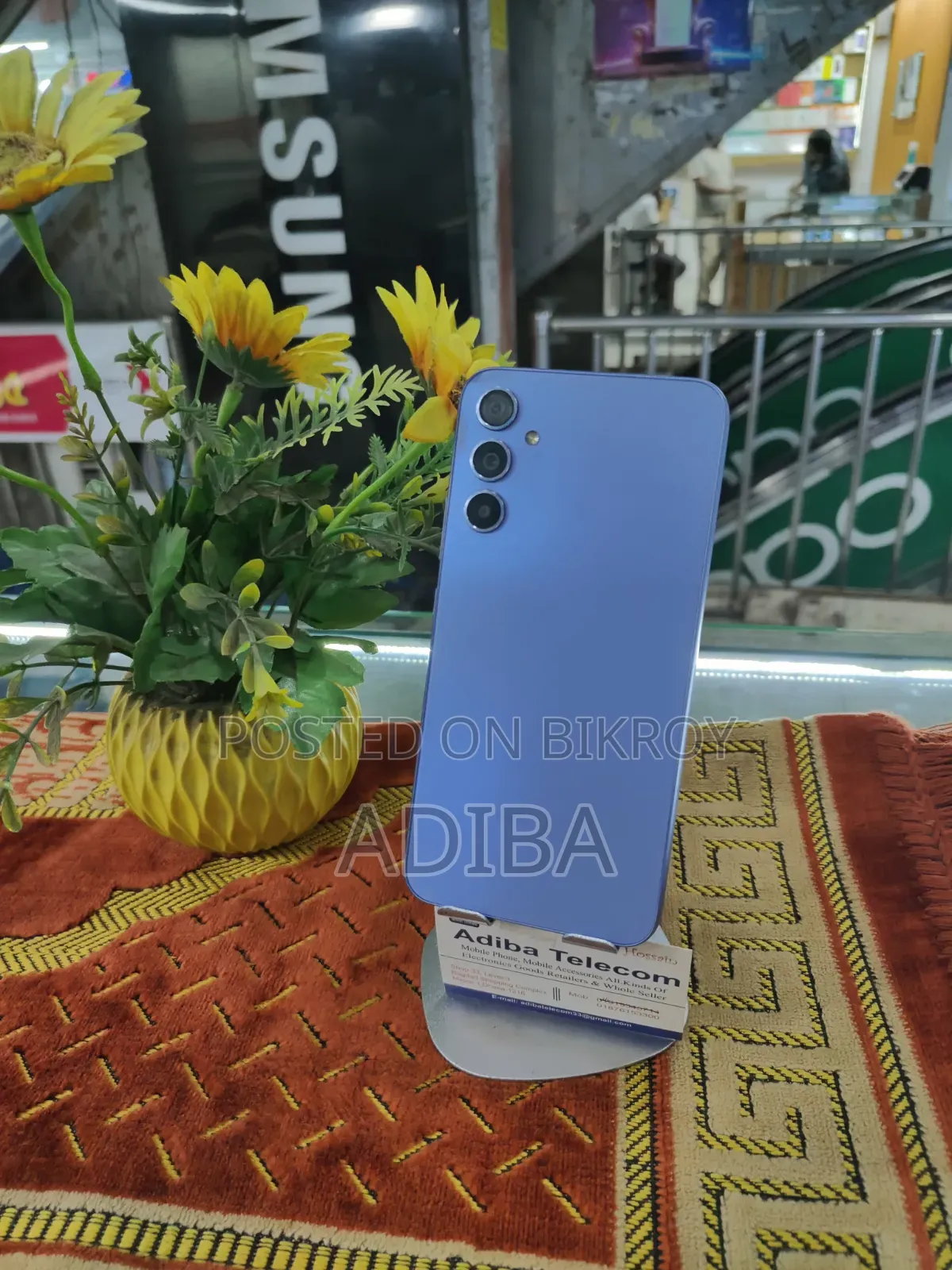 স্যামসাং গ্যালাক্সি এ৩৪ ৫জি ২৫৬ জিবি ব্লু
