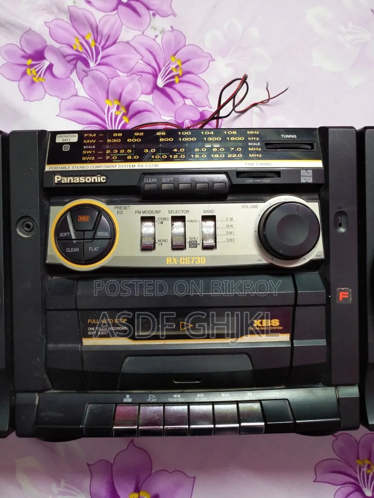 Panasonic Portable Stereo System for sale