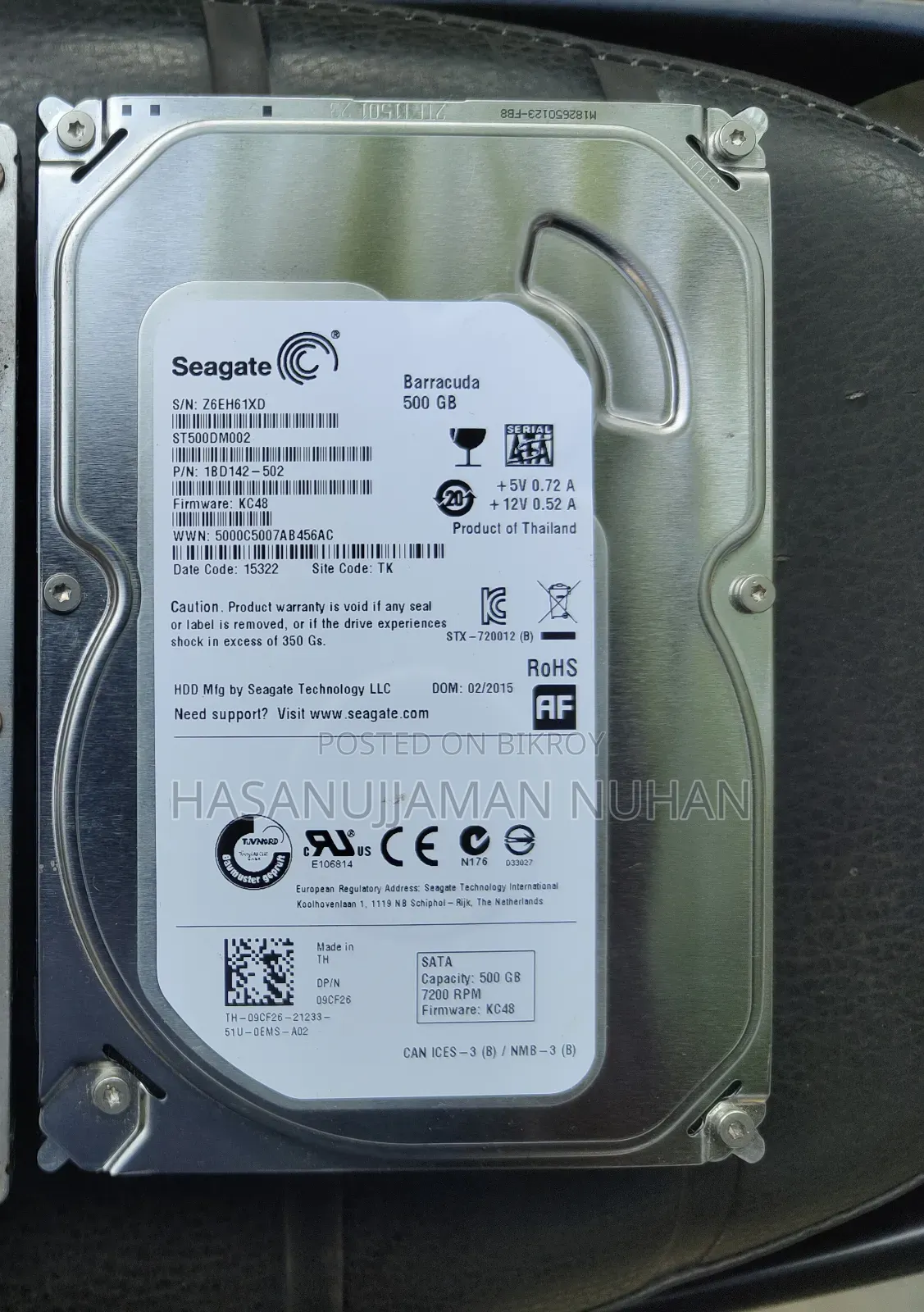 Hard drive sell