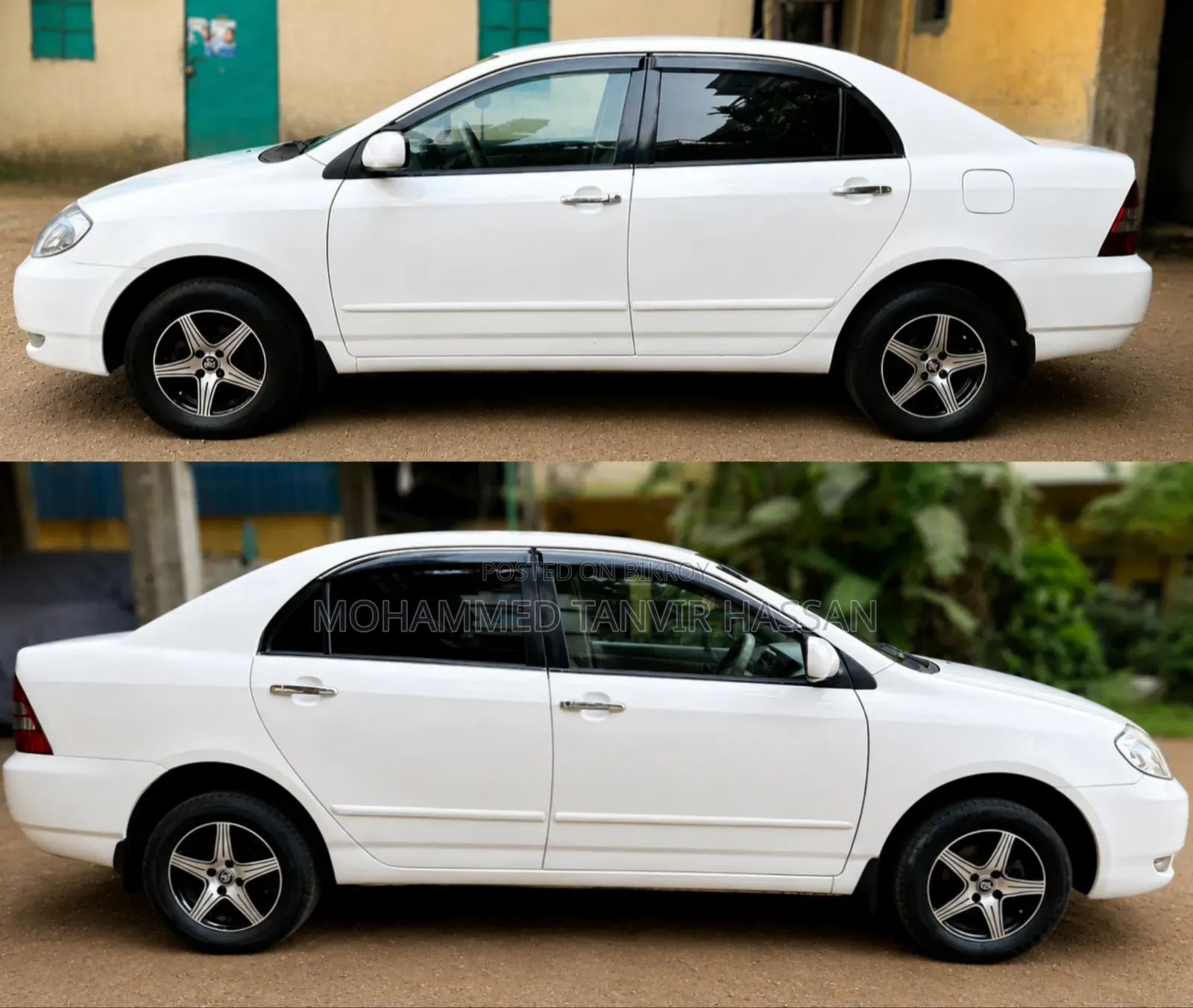 Toyota Corolla Sedan Automatic 2003 White