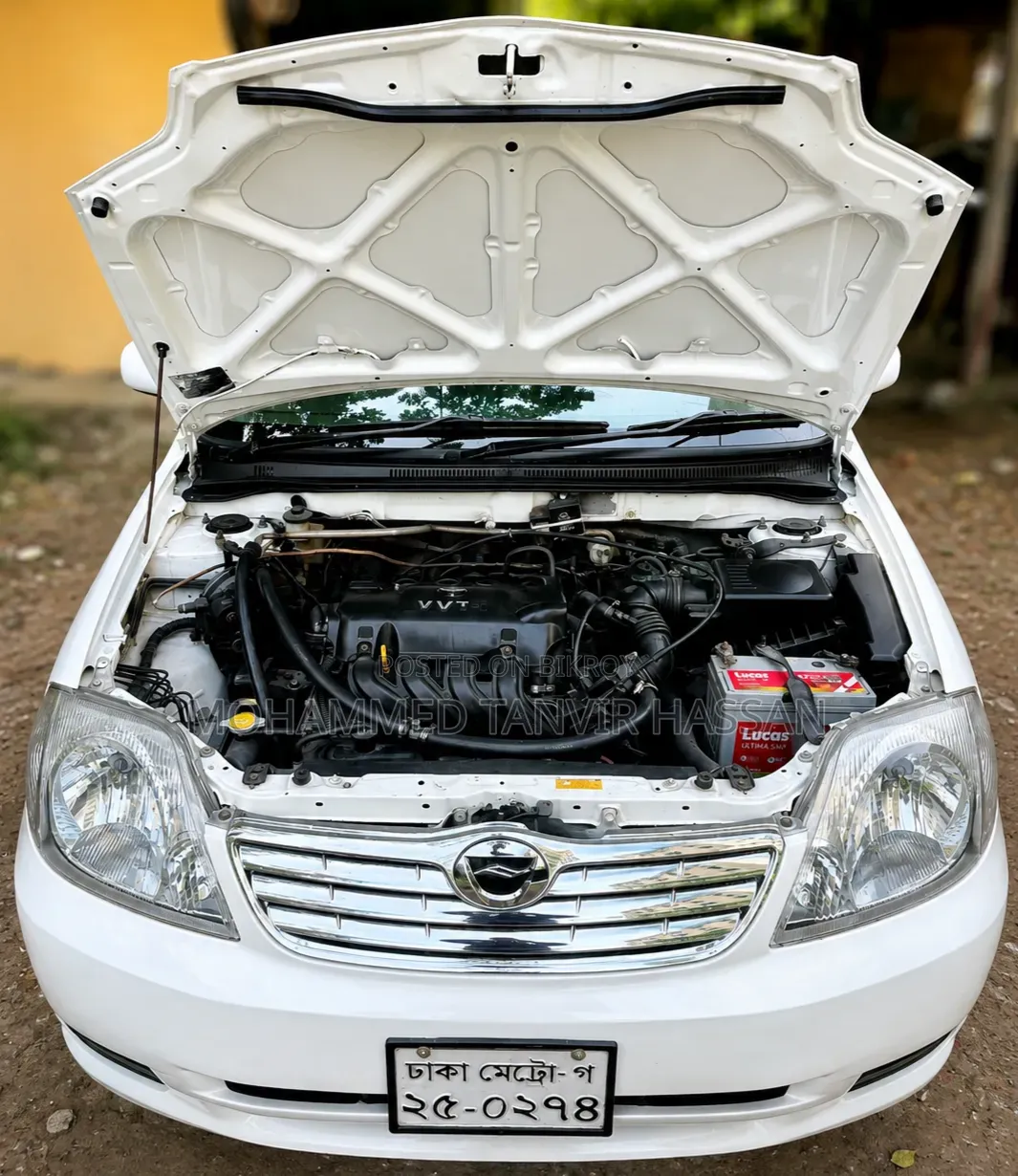 Toyota Corolla Sedan Automatic 2003 White