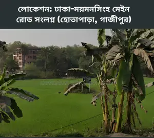 Prime Commercial Plot Next to Dhaka-Mymensingh Highway (Hotapara)