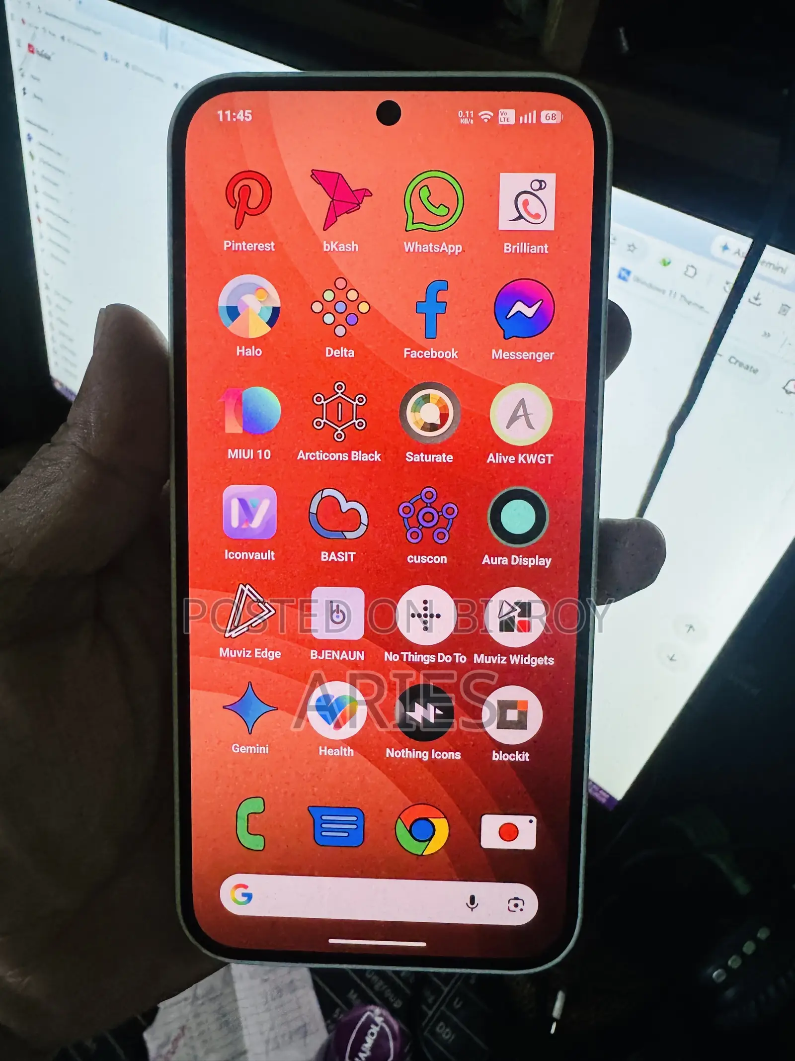 নতুন নাথিং ফোন ২এ ১২৮ জিবি হোয়াইট