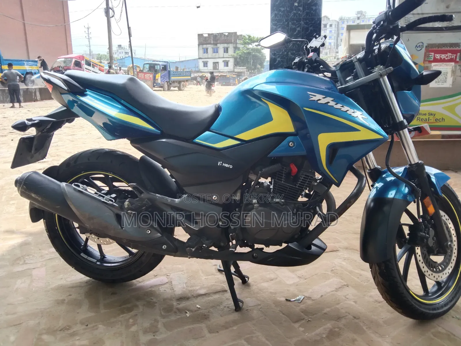 হিরো হাংক ১৫০ ২০২২ নীল